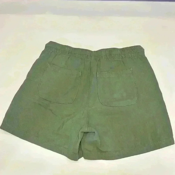 Old Navy Women's Shorts Medium  100% Cotton Summer Vacation Olive Pockets Casual - Picture 2 of 9